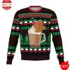 3D Cookie Gingerbread Print Sweater, Gingerbread Sweatshirt, Cookie Ugly Christmas Sweater Women Mens Funny Christmas Shirts