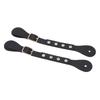 1 Pair Spur Straps   Rhinestone Decorated Synthetic Lther   Vintage Spur Boot Straps for Boots Equipment