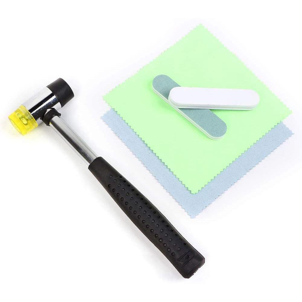 11-teiliges Schmuckset, Ringmesswerkzeug, Ringformwerkzeug, Ringringring, Ringstab, Schmuckpolierwerkzeug