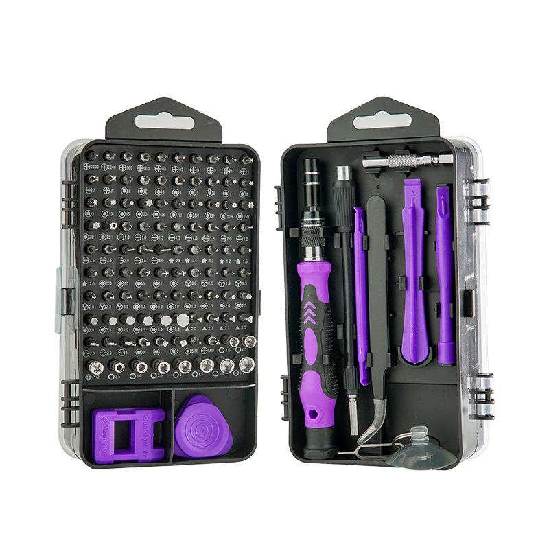 Computer Repair Kit,122 in 1 Magnetic Laptop Screwdriver Kit, Precision Screwdriver Set, Small Impact Screw Driver Set with Case