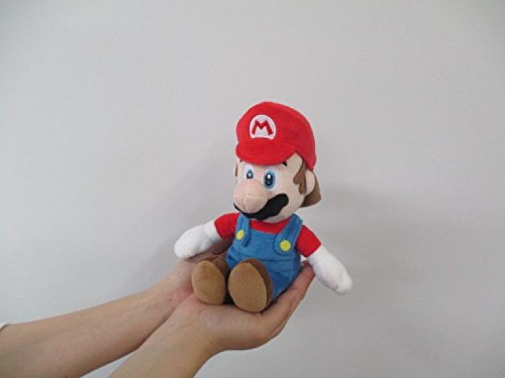 Sanei Boeki Super Mario ALL STAR COLLECTION Mario (S) W11 X D11 X H24cm Plush Toy AC01