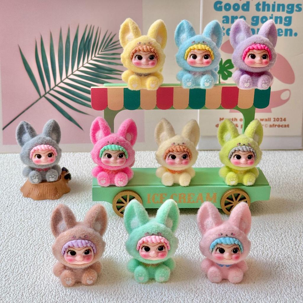 10 Stück/Set Wakuku Figurenspielzeug Mini-Figur Schreibtischdekoration Modell Ornamente Spielzeug Jungen Mädchen Weihnachtsgeschenke