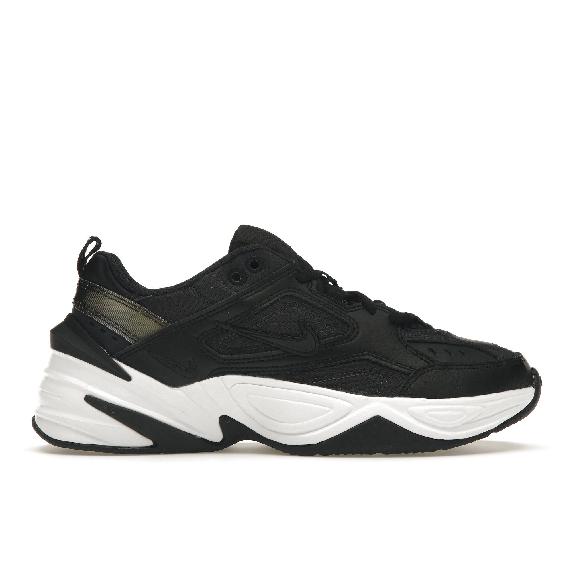 

Женские кроссовки Nike M2K Tekno Black Oil Grey Oil-серо-белые BQ3378-002