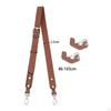 Adjustable Length Bag Strap for Crossbody Use, PU Leather