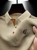 Golf Business Mannen POLO Shirt Zomer Sneldrogend Ademend Reizen Vissen Strand Casual T-shirt Veelzijdig Slim Fit Makkelijk te Wassen Sneldrogend Top