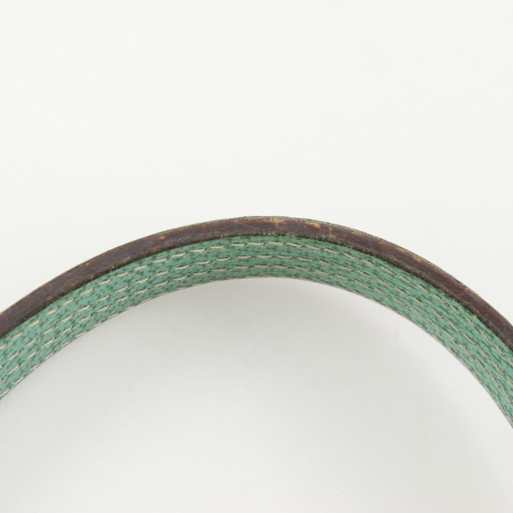 GUCCI Tote Bag 113017 Beige / green GG canvas Women Used