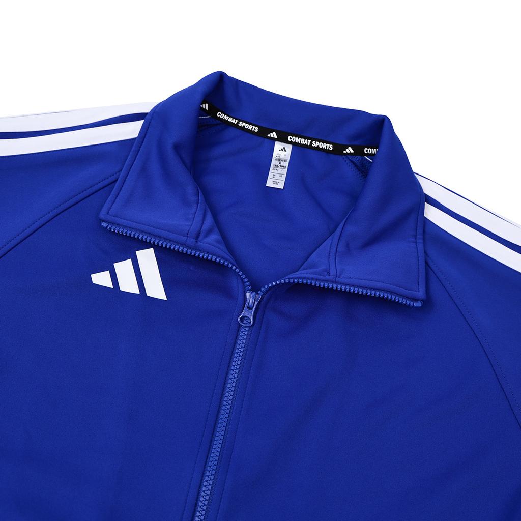 adidas Jackets Unisex Royal Blue/White Stand Collar Moderate TR30JR3CS-RBUW