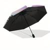 Hello Kitty, Sanrio Automatic Open/Close Umbrella-Cute Umbrella with Cute Design, Portable 3-Fold Compact Umbrella for Men & Women, Hallowee