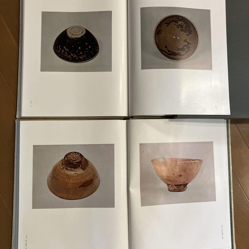 [USED] Tea Ceremony Books: Tea Bowls, Volumes 1-5, Collection of Works, Photographs, Commentary, Heibonsha