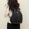 Zipper Women Backpack Large Capacity Oxford Shoulder Bag Portable Nylon Backpack  Girls