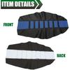 Soft Seat Cover New Compatible with Honda CR125R CR250R CR500R CR80R CRF100F CRF125F CRF150F (Blue)