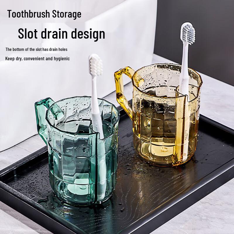 Portable Toothbrush & Mouthwash Cup Set (2-Pack)