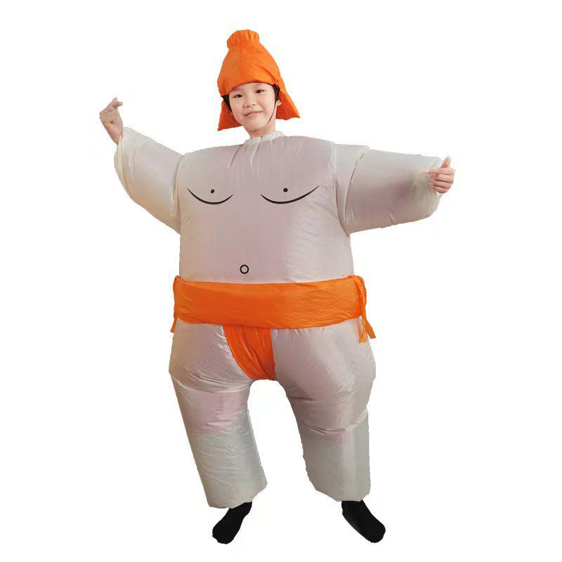 Cross-border Christmas Party Inflatable Fat Chef Costume