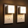 L LOHAS LED Night Light for Wall Outlet, Set of 2