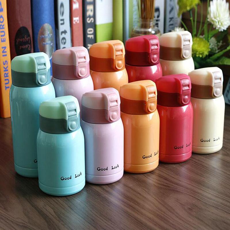 360ml Good Luck Thermo Mug Stainless Steel Vacuum Flasks Thermos Coffee cup Travel Insulated Thermocup Thermal Bottle for Water