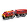 Two Carriages Train Track Toy Light&Sound Car Locomotive Toy Magnetic Electric Train  Kids Toy