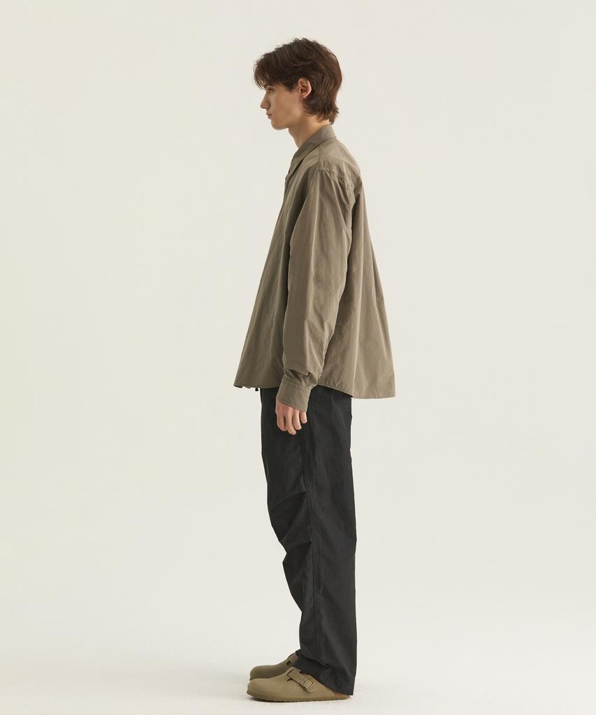 Oteumilkape Cn Washed Parachute Pants - Black