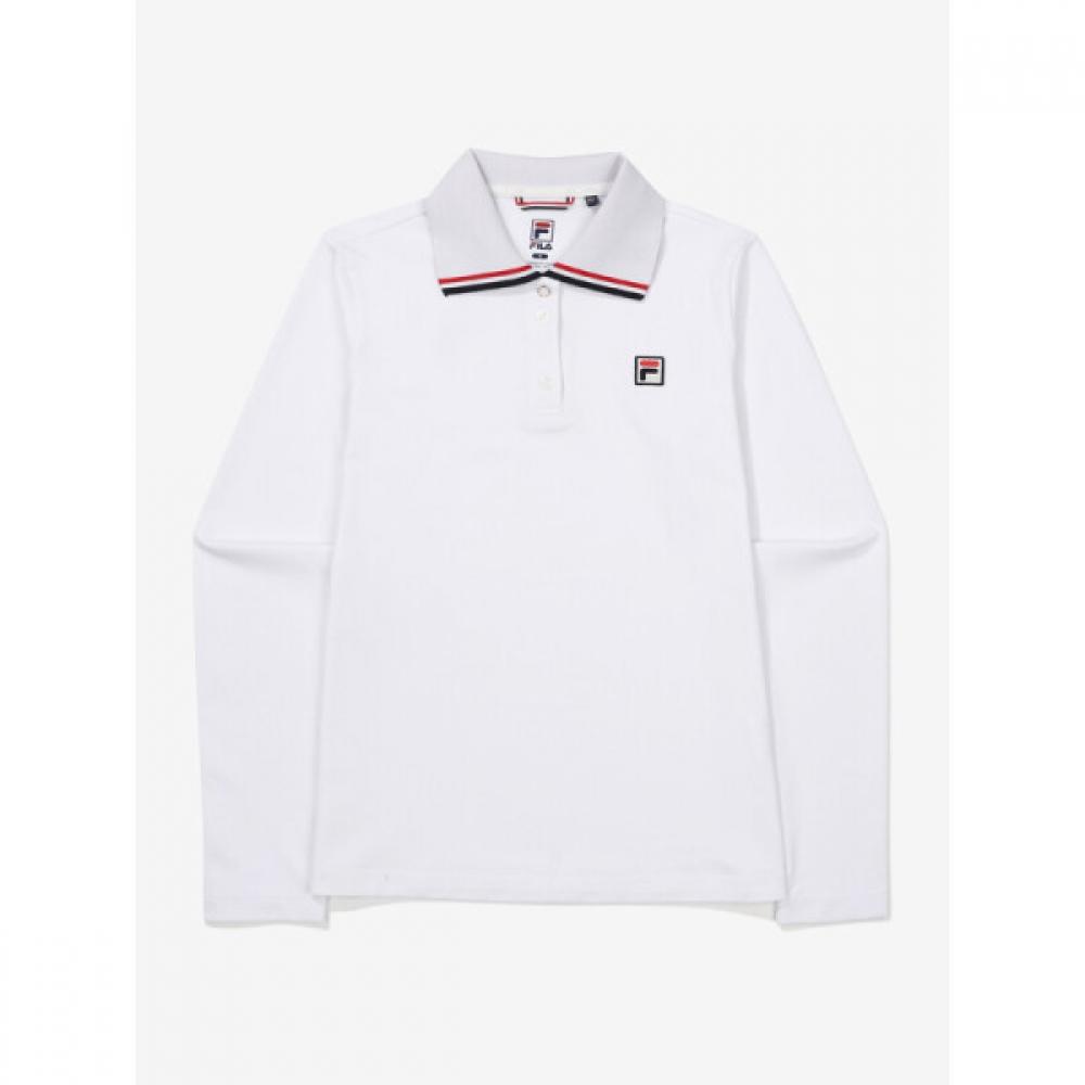 Мужская футболка-поло с длинным рукавом Fila Pique Span 90
