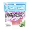 JACKALL Worm Dekakibinago Inch Super Keimura Clear Red Flake 2.5