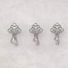 S925 Sterlingsilber Hohl-Melonensamen-Verschluss mit Guanyin Buddha-Kopf-Design