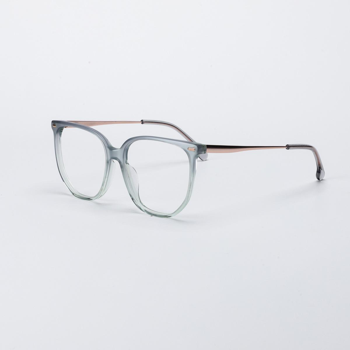 

Яркие черные очки, круглая оправа для очков, ретро-оправа для простых очков, стильные мужские и женские очки высокого класса светло-зеленый