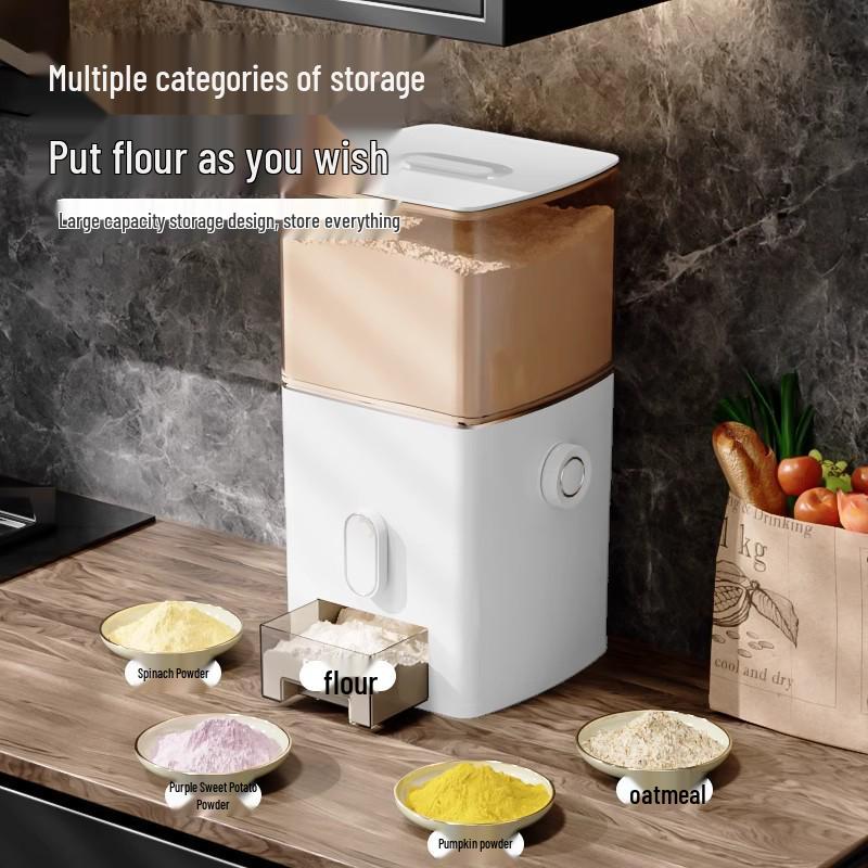 Versiegelter Mehl- und Reisspeicherbehälter in Lebensmittelqualität, insekten- und feuchtigkeitsdicht