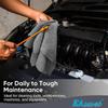 1000cm Microfiber Cleaning Towel Roll, Extra Large Reusable Hand-Tear Dust Rags for Car Washing, Home and Kitchen Cleaning