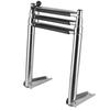 3‑Step Deck Ladder Telescoping Folding Boarding Platform Stair 304 Stainless Steel Boat Ramp