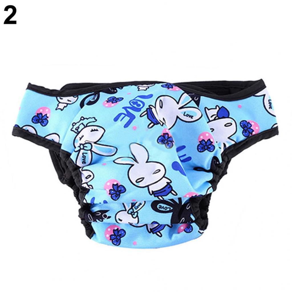 Reutilizables mascota perro Pantalones perra menstrual femenino Sanitaria Pañal Pañal Almohadillas de S-L