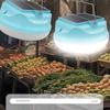 1Pc Bread Lights, Solar Power Outage Emergency Night Market Stall Lights, Five-sided Luminous Outdoor Camping Lights