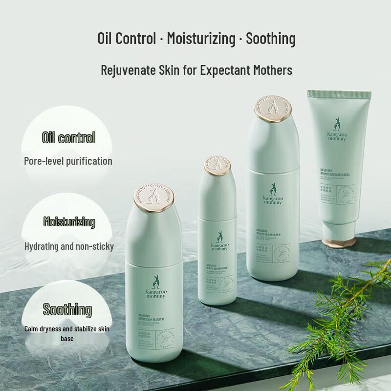 Kangaroo Mommy Tea Tree Oil Control 4-Piece Skincare Set