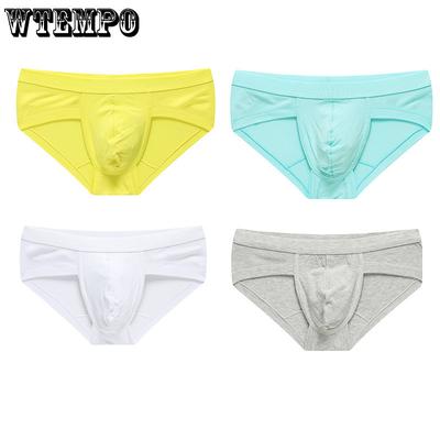 Sous-vêtements triangulaires respirants pour hommes, simples et confortables, shorts sexy pour jeunes étudiants