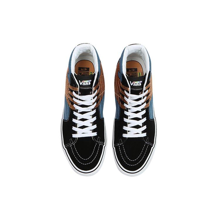 Imran Potato x Vans Sk8-Hi VR3 LX Black Navy Unisex Sneakers White Fenugreek VN0A5EE7B7F