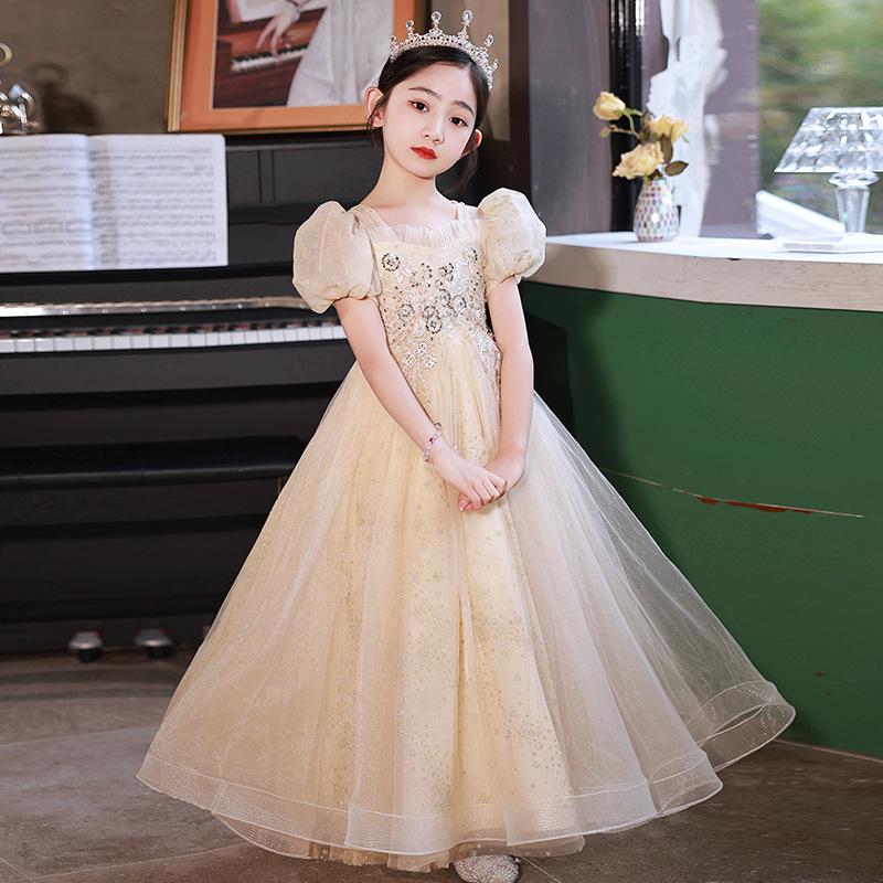 

Роскошное формальное платье для девочек: Наряд принцессы на день рождения, банкет и выступление на фортепиано 140 cm