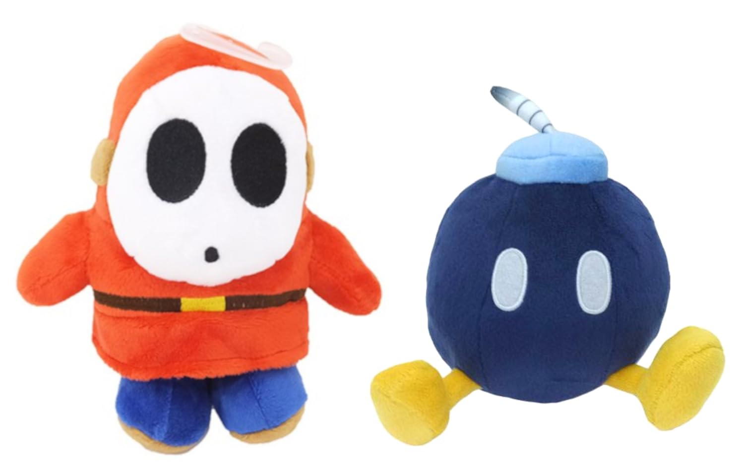 

Sanei Boeki Super Mario Heiho Bombhei Plush Set of 2 ALL STAR COLLECTION & (S) [Height approx. 16cm/approx. 11cm]