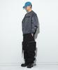 Millimillieon Basalt Big Pocket Cargo Pants B04-Black