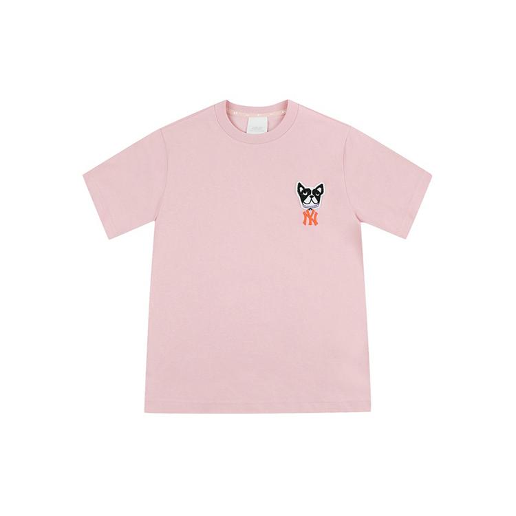 MLB New York Yankees T Shirt Unisex Pink 31TSC1031-50P M