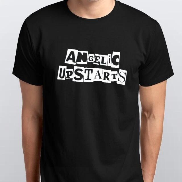 ANGELIC UPSTARTS new 100% Cotton T-shirt Mens Tees Top All sizes S M L XL XXL colours Black, White S