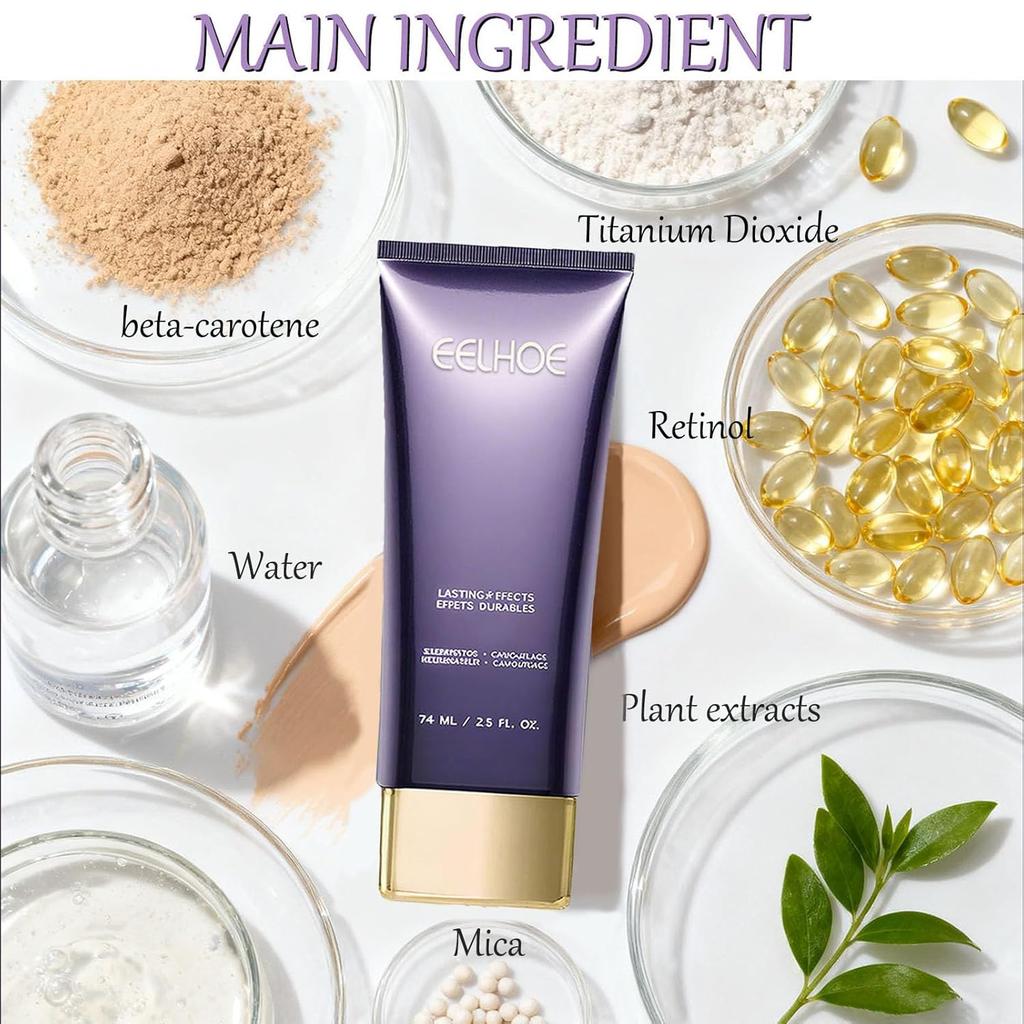 Body Coverage Perfector Waterproof, Body Perfector Skin Full Coverage, Body Makeup Waterproof No Transfer for Leg, Makeup Long‑Lasting