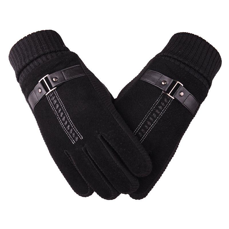Fashion Mens Winter Warm Touch Screen Driving Gloves sports Ski Gloves