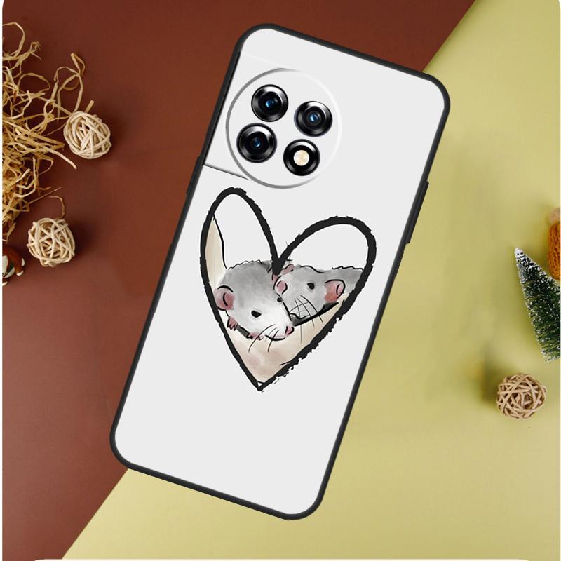 

Mouse Rat For OnePlus Nord CE 4 3 2 Lite N20 N30 9 10 Pro 8T 9RT 10T 10R 13R 12R 11 12 13 Phone Case OnePlus Nord