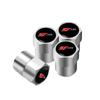 TQ013-4Pcs 3D Aluminum Alloy Car Wheel Tire Air Valve Dust Caps For Ford ST Line Edge Explorer Transit Ranger Kuga MK2 Ecosport Ku MK3