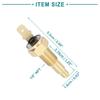 ACROPIX Radiator Engine Cooling Fan Temperature Thermo Sensor Switch 3mm