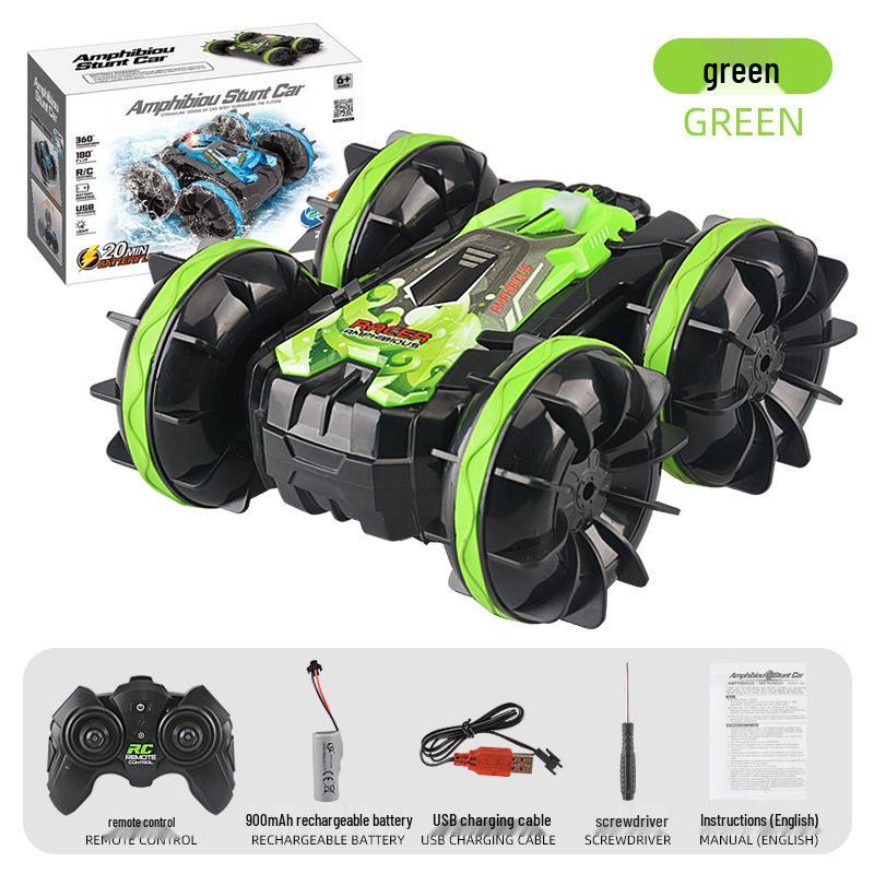 

Amphibious Stunt Shark Car with Wireless Watch Remote - Electric Toy for Kids