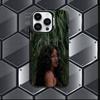 New Singer R-Rihannas Phone Case For iPhone 17,16e,16,ProMax,15,14,Plus,13,12,Mini,11,Pro Matte Colored Silver Luxury Cover