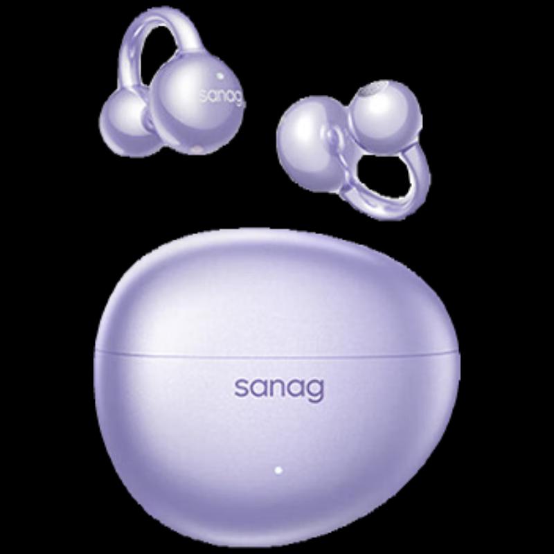 SANAG AI Bluetooth Ear Clip Headphones
