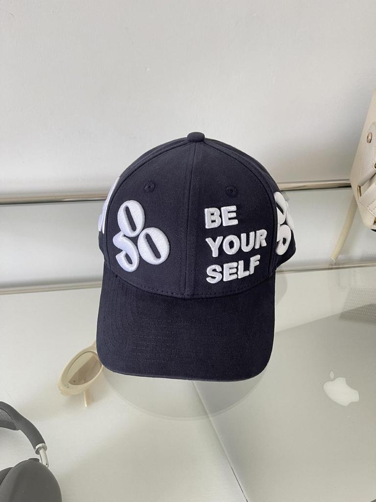 Self Be Your Letter Embroidered Baseball Cap For Men Women With Hat Adjustable