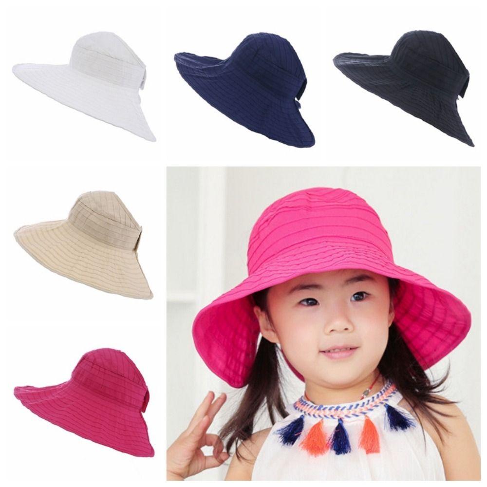 Adjustable Women Sun Hat Wide Brim Sun Protection Hat Outdoor Beach Cap  Summer Season
