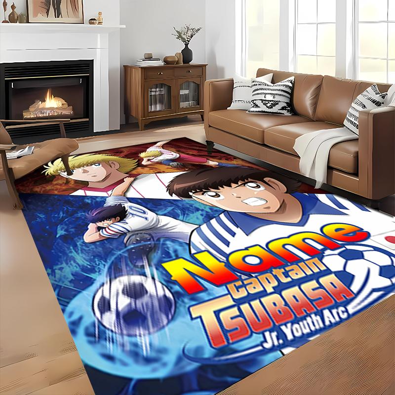 Custom Personalization Captain Tsubasa Dream Team Area Rug - Perfect For Kitchen, Bathroom,Laundry Room Decor Large Size Available,Gift All Seasons