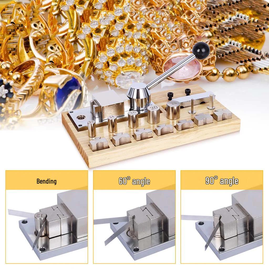 Schmuckringbiege- und Formmaschine für Gold, Silber & Kupfer